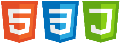 HTML, CSS & Javascript Logos